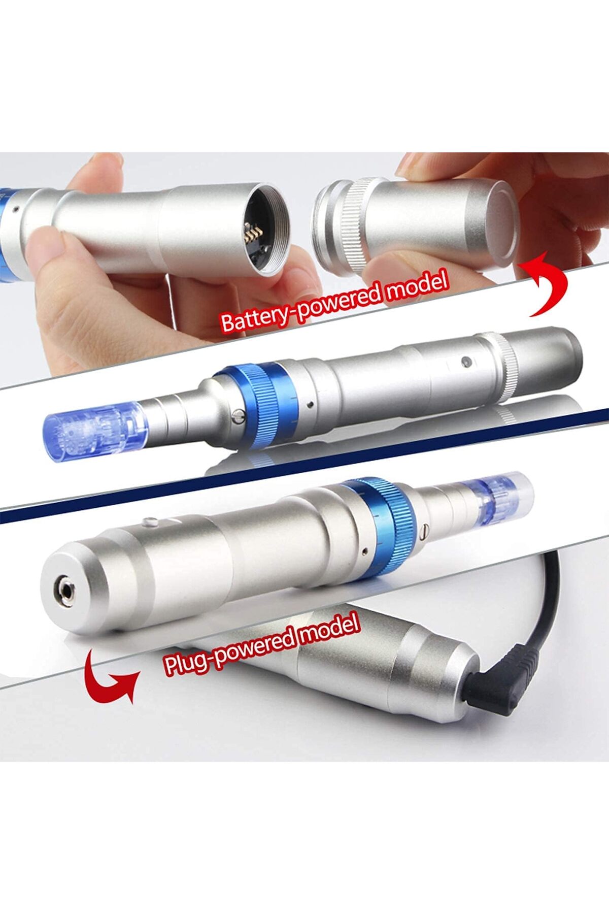 TopDirect Dr. Pen A6 Ultima Ayarlanabilir Elektrikli Dermapen Mikro İğneleme Kalem Set, - Görsel 3