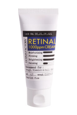 DERMA FACTORY Lekeli Ve Skarlı Ciltler Için Retinal Krem %0.1 1000 Ppm Retinal Cream