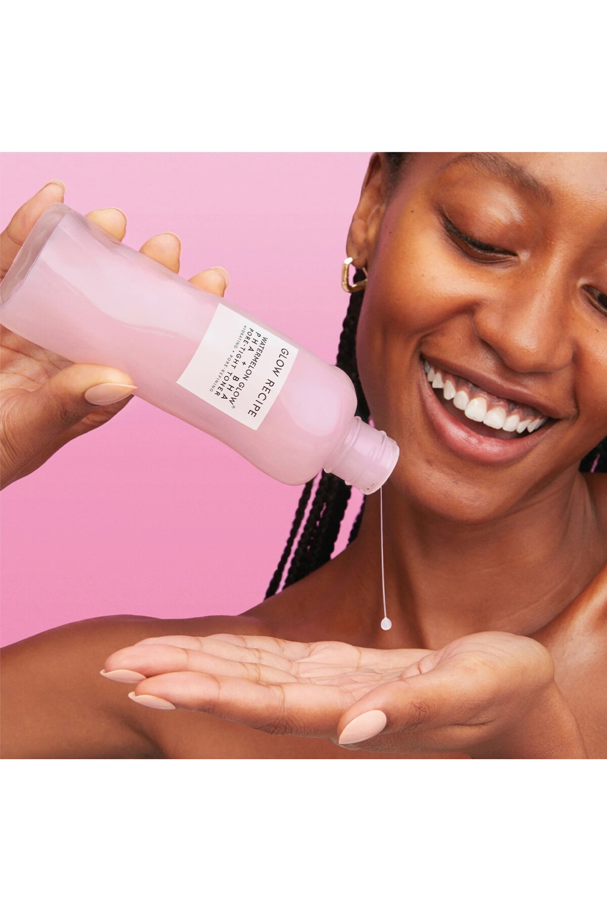 GLOW RECIPE Watermelon Glow- Karpuz Özlü PHA + BHA Asitli Gözenek Sıkılaştırıcı Nemlendirici Tonik 40ML - Görsel 2