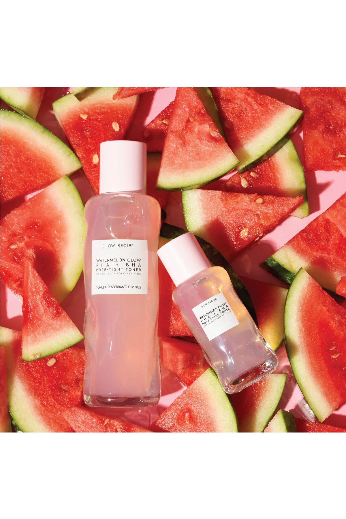 GLOW RECIPE Watermelon Glow- Karpuz Özlü PHA + BHA Asitli Gözenek Sıkılaştırıcı Nemlendirici Tonik 40ML - Görsel 3