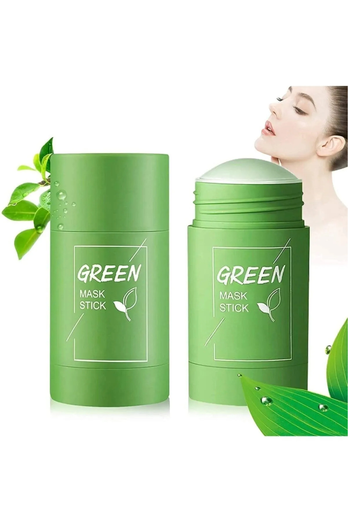 Green Yeşil Çay Özlü Siyah Nokta Ve Maskesi & Tea Mask - Görsel 2