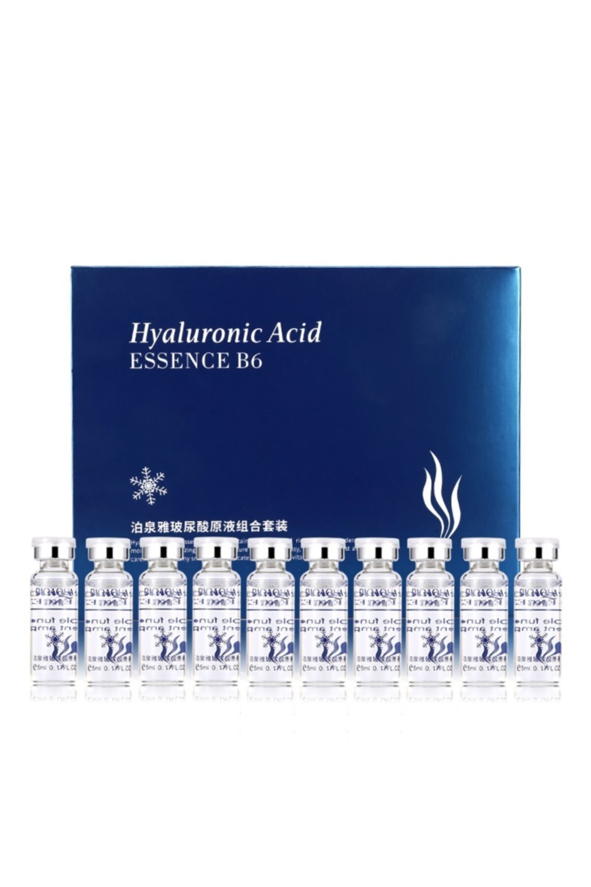 Bioaqua B6 Hyalüronik Asit Ampulleri -10'lu Set 5 ml X 10 Adet