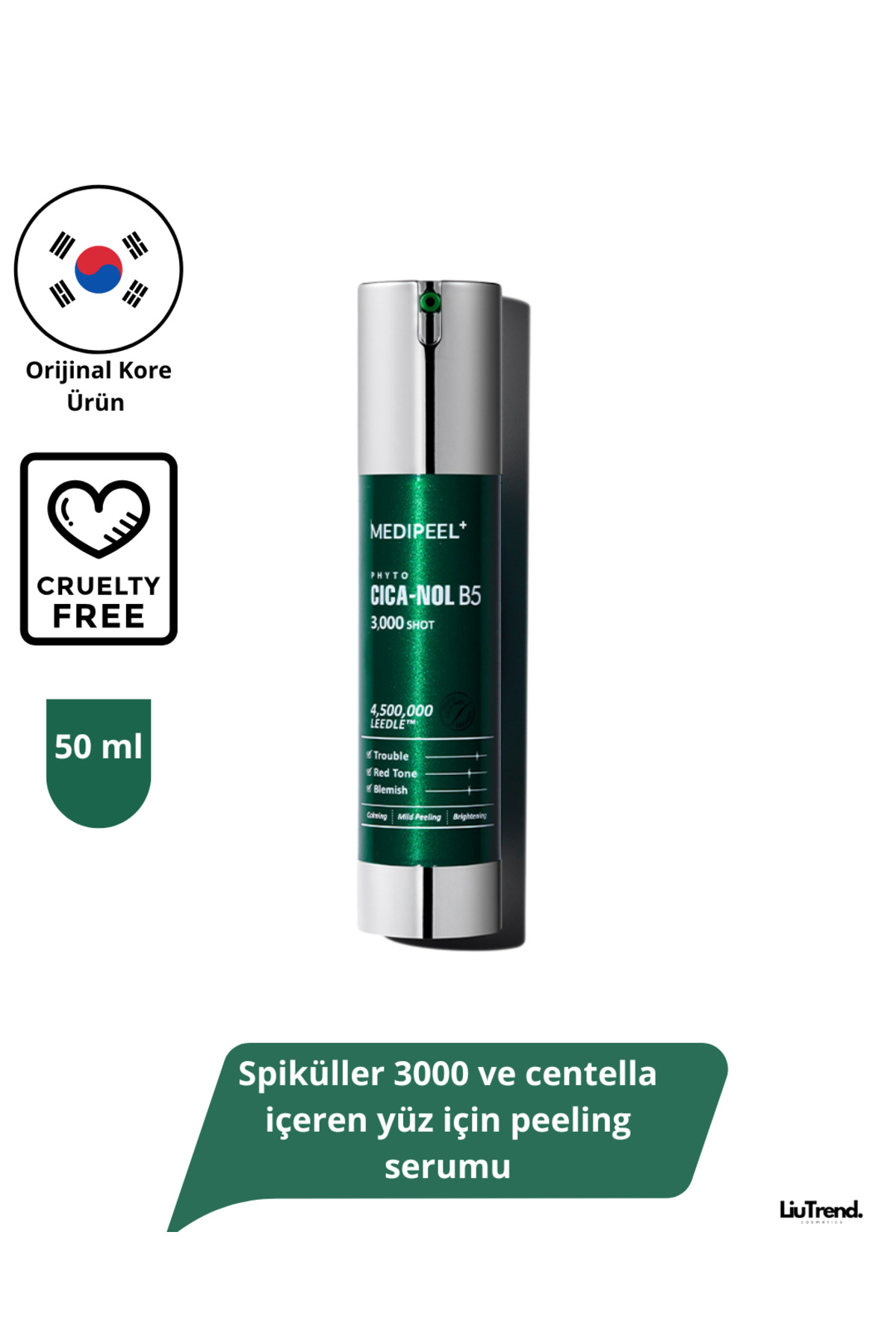 Medipeel Phyto Cica-nol B5 3000 Shot Serum 50 ml Spikül Ve Centella Içeren Serumu M0408