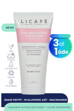 Licape Yaşlanma Karşıtı Bakım Kremi 40ml