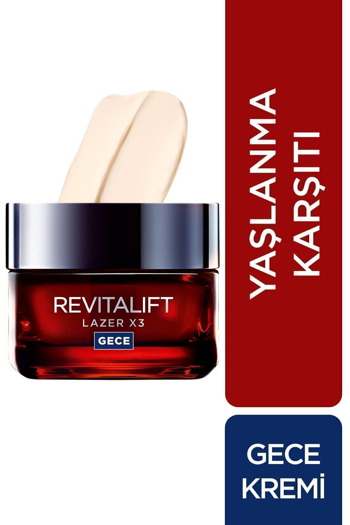 L'Oreal Paris Revitalift Lazer Saf Retinol Gece Serumu Yoğun Yaşlanma Karşıtı Gece Bakım Kremi - Görsel 2