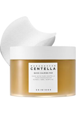 Skin1004 Madagaskar Centella Yüz Temizleme Quick Calming Pad – 70 Adet Anında Yatıştırıcı Tonik Ped