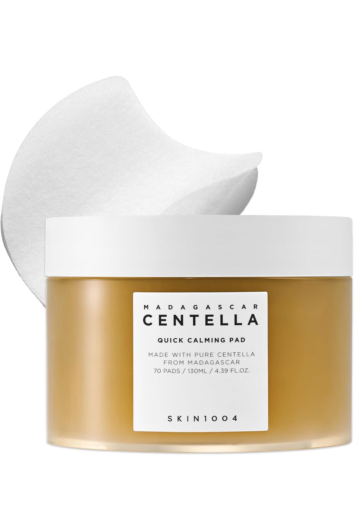 Skin1004 Madagaskar Centella Yüz Temizleme Quick Calming Pad – 70 Adet Anında Yatıştırıcı Tonik Ped