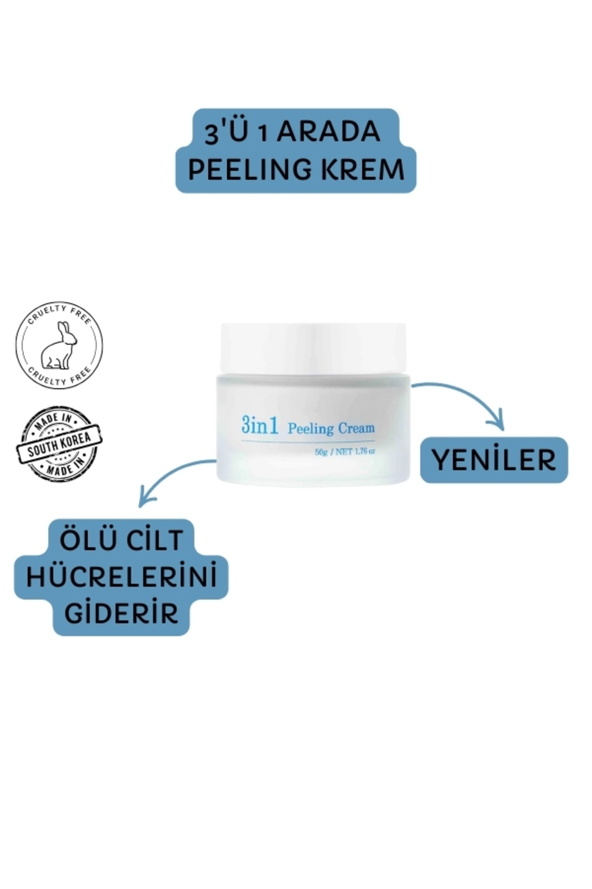 Desembre 3in1 Peeling Cream ( 3'ü 1 arada Peeling Krem)