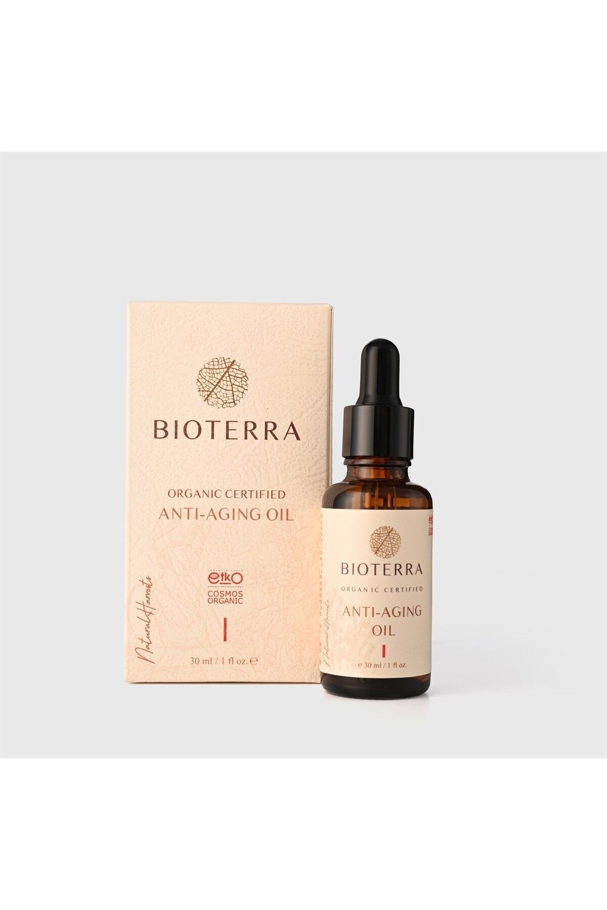 Bioterra Organik Kolajen Destekleyici Anti-aging Yüz Bakım Yağı 30 ml - Besleyici Ve Nemlendirici Masaj Yağı - Görsel 3