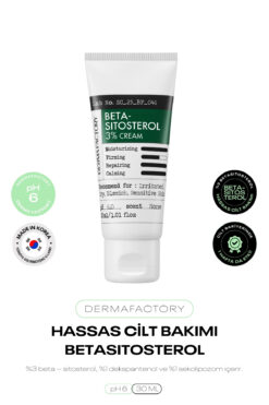 DERMA FACTORY Yeni Nesil Hassas Cilt Bakım Kremi Derma Factory Beta Sitosterol Krem