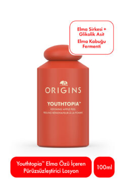 Origins Youthtopia™ Elma Özü İçeren Peeling Etkili Pürüzsüzleştirici Losyon