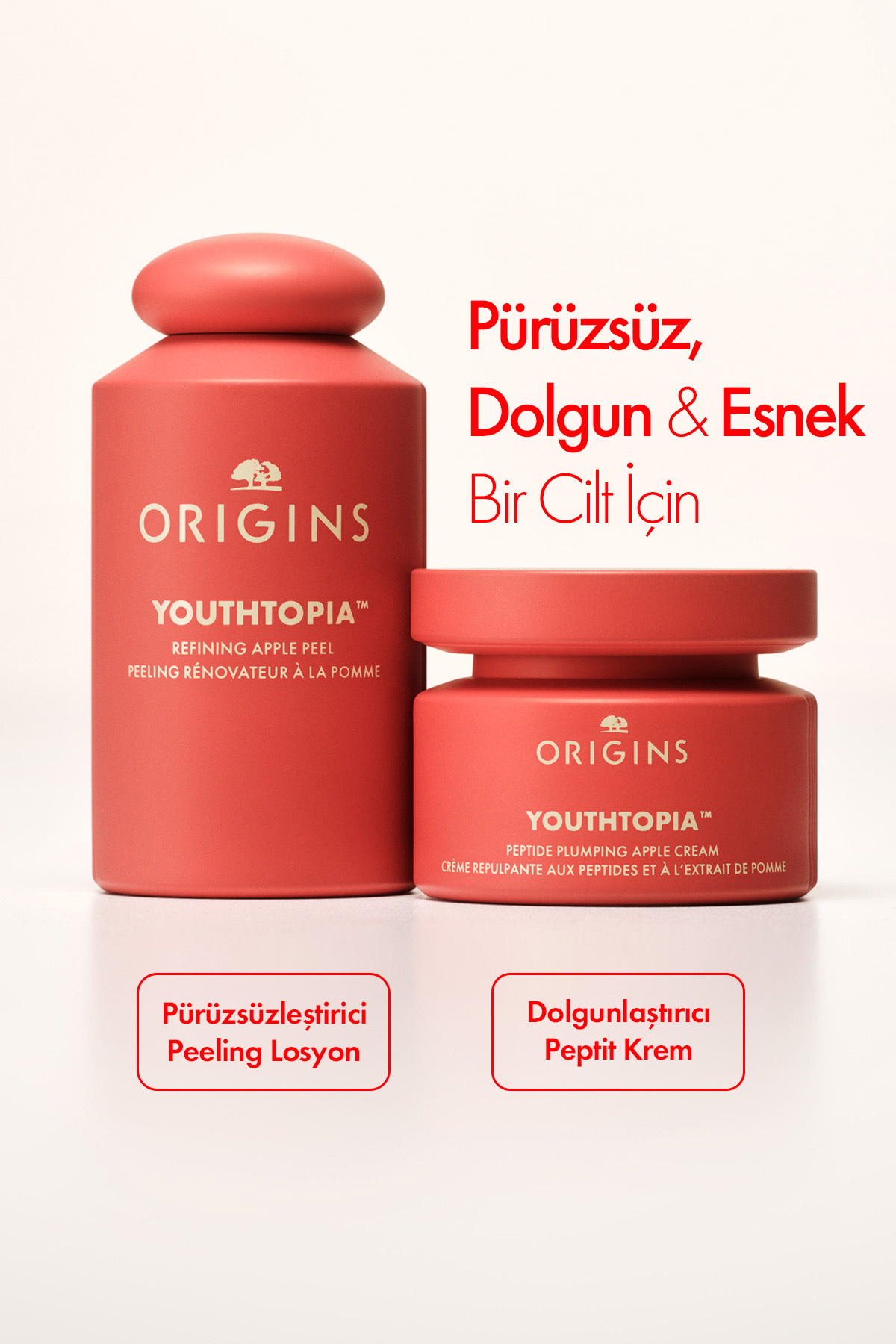 Origins Youthtopia™ Elma Özü İçeren Peeling Etkili Pürüzsüzleştirici Losyon - Görsel 2