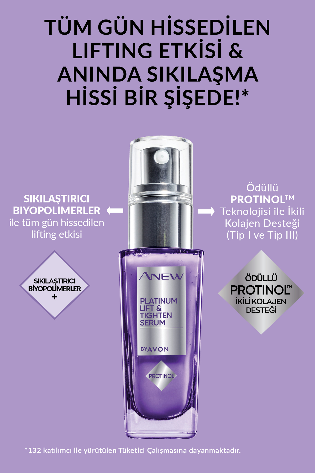 AVON Anew Platinum Lifting ve Sıkılaştırma Etkili Serum 30 ML - Görsel 2