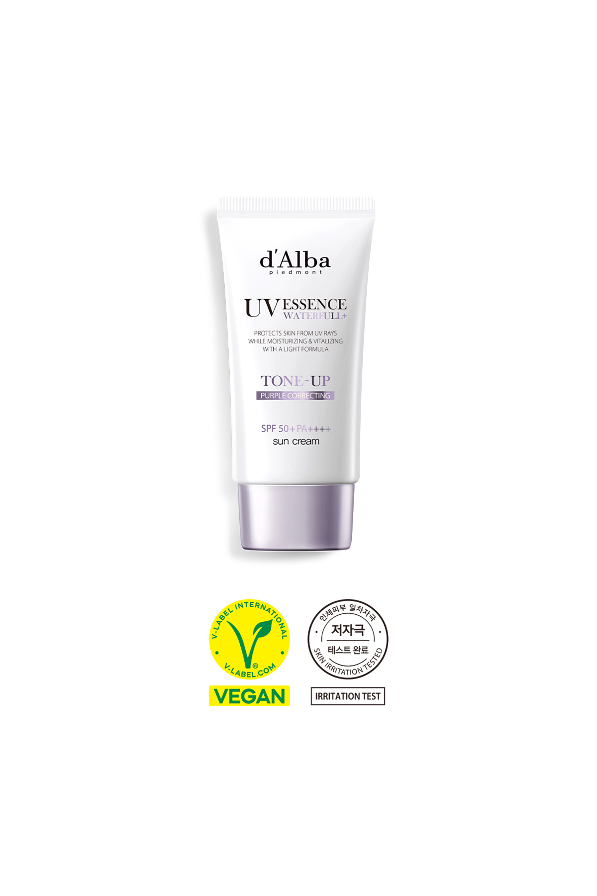 Dalba UV Waterfull Tone up Purple Sun Cream 50ml - Mor Ton Eşitleyici Güneş Kremi