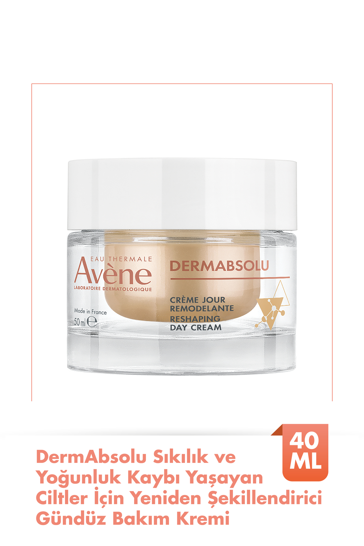 Avene DermAbsolu Sıklık ve Yoğunluk Kaybı Yaşayan Ciltler İçin Gündüz Bakım Kremi 40 ml