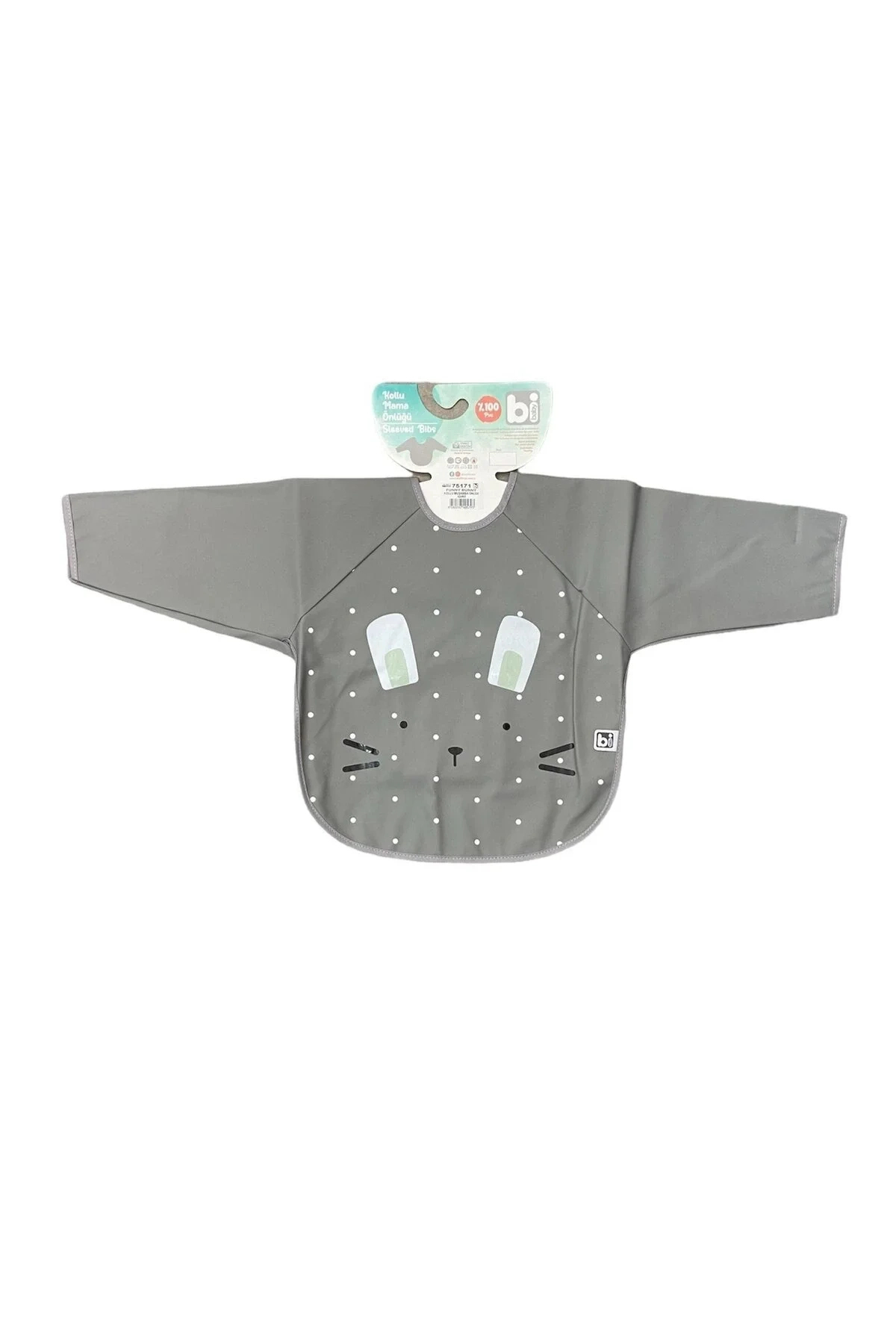 Bibaby Bunny Kollu Muşamba Önlük 75171