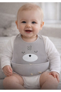 Pembelia Life Silikon Bebek Mama Önlüğü Çocuk Mama Önlük Leke Tutmaz Yıkanabilir