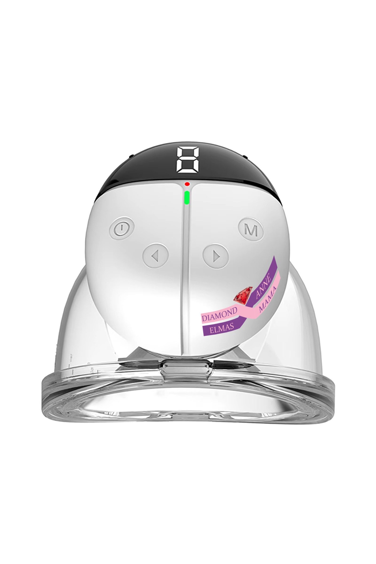 Diamond Mama Elmas Anne Anne Giyilebilir Elektrikli Göğüs Pompası Ve Süt Pompası 2 li Qy-103 - Görsel 3