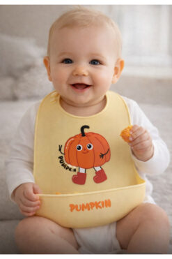 Pembelia Life Silikon Bebek Mama Önlüğü Çocuk Mama Önlük Leke Tutmaz Yıkanabilir