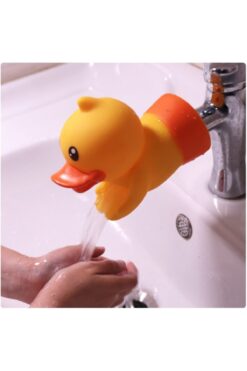 Schulzz Sarı Ördek Figürlü Çocuklar Için Eğitici Musluk Uzatma Başlığı