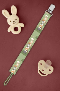 Mızıkçı Yavru Kediler Klipsli Bebek Emzik Askısı Emzik Zinciri Tutacağı