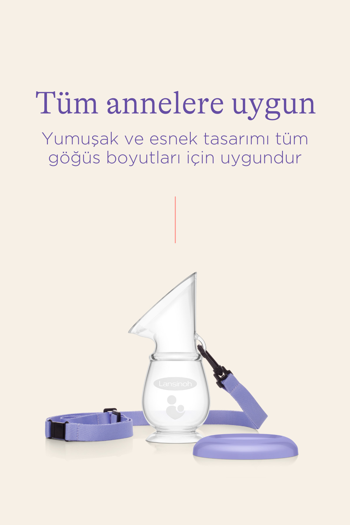 Lansinoh Silikon Göğüs Pompası - Görsel 3