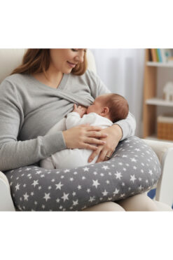 Wayne's Çift Taraflı Emzirme Yastığı /Bebek Destek Minderi, Hamile Yastığı
