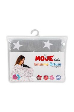 Moje Anne Emzirme Örtüsü Gri Yıldız