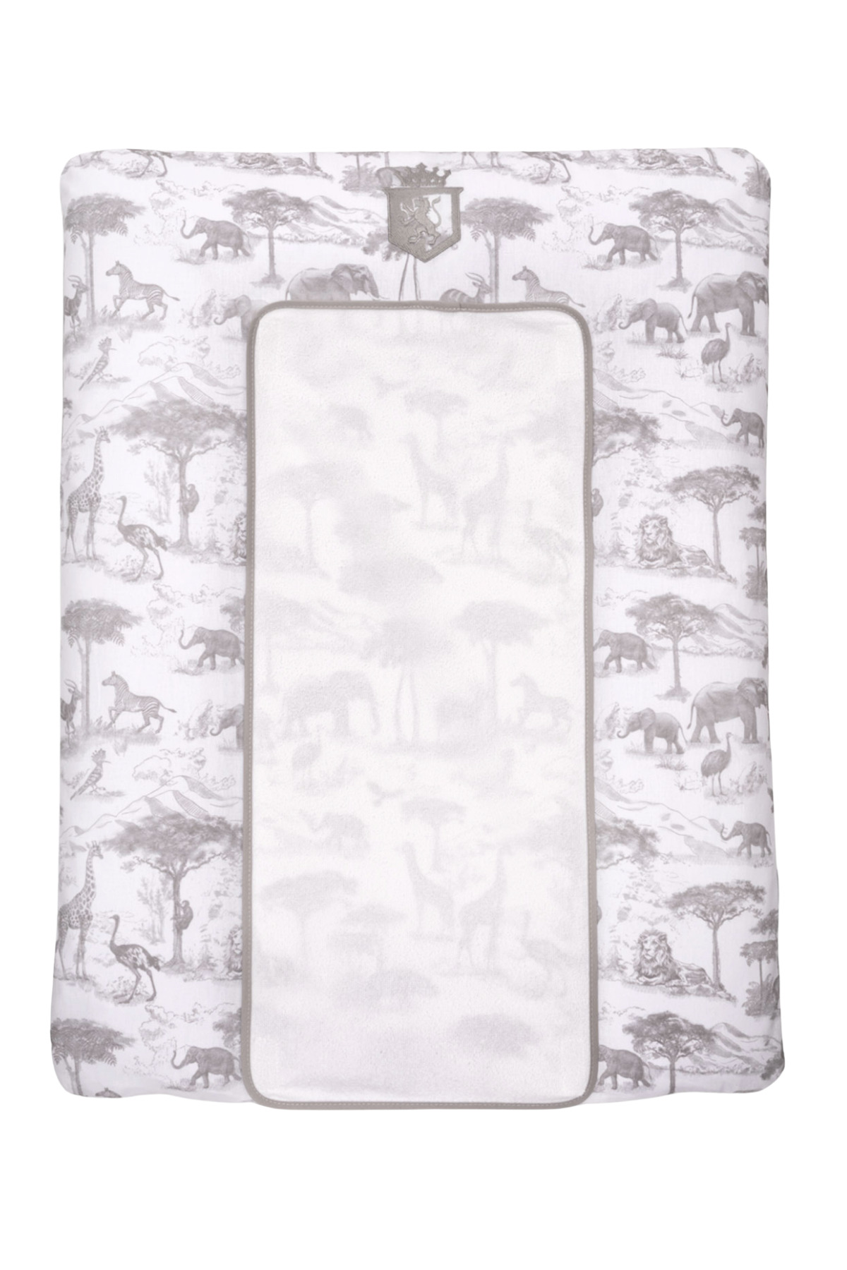 Funna Baby Altaçma Kılıfı (Minderli) - Safari - Gri - 50 X 70 Cm