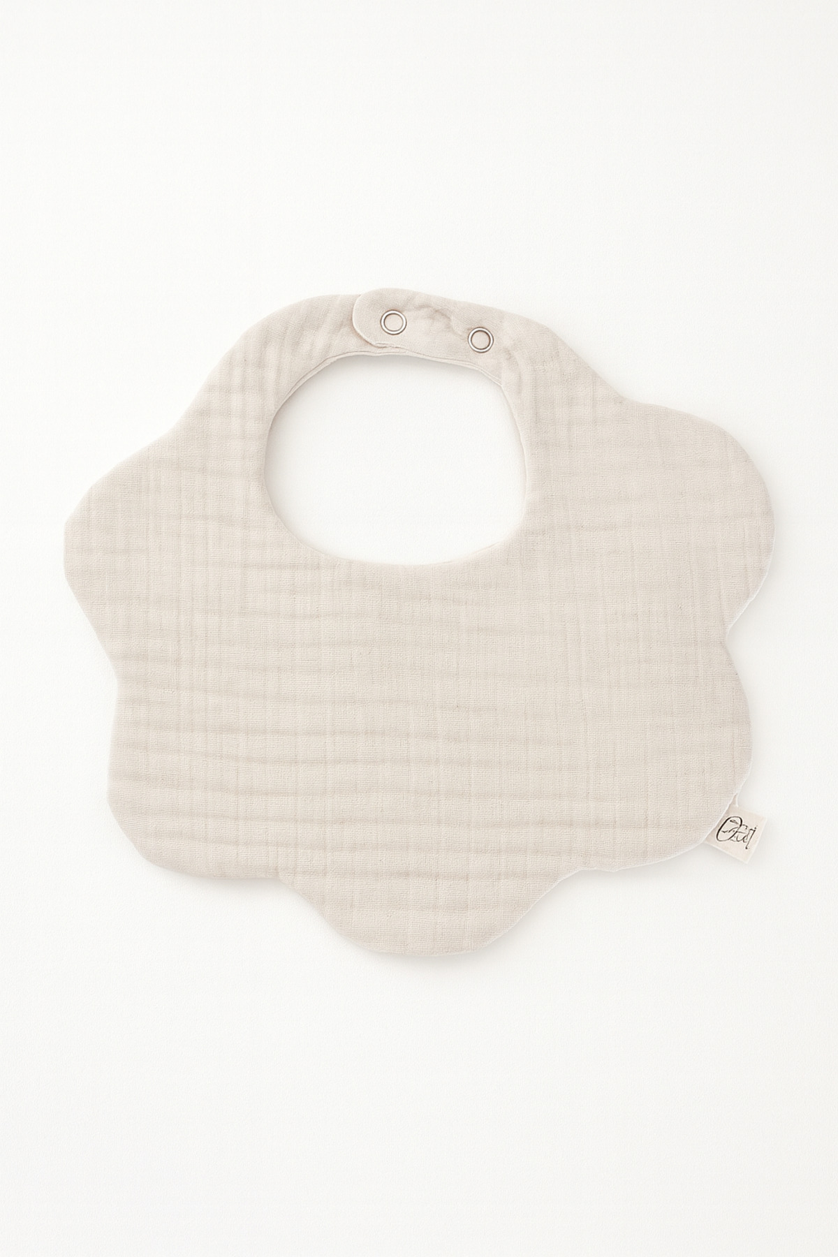 Boho Piccolo 4'lü %100 Pamuklu Organik Soft Renk 8 Katlı Müslin Bebek Önlük / Salya Önlüğü / Nikel Free Çıt - Görsel 2