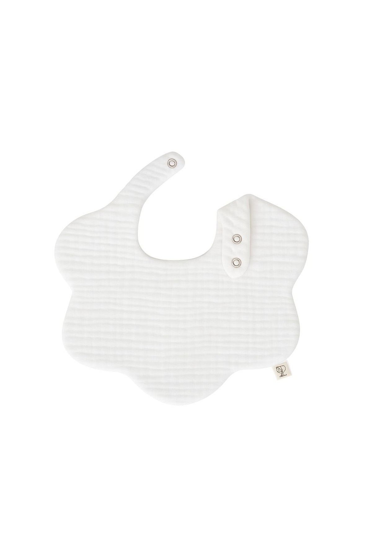 Boho Piccolo 4'lü %100 Pamuklu Organik Soft Renk 8 Katlı Müslin Bebek Önlük / Salya Önlüğü / Nikel Free Çıt - Görsel 3