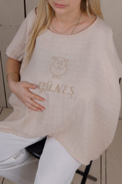 JUNİPERUS Kişiye Özel Fonksiyonel Panço Puset Örtüsü Ve Emzirme Önlüğü Emzirme Örtüsü