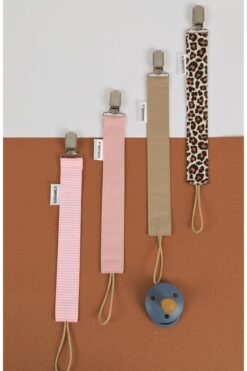 KARAMİLA 4’lü Set Emzik Askısı - Kız Bebek Emzik Zinciri - Emzik Tutacağı