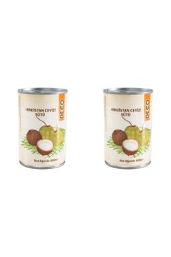 DECO De&co Coconut Milk Hindistan Cevizi Sütü X2 800 ml