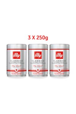 illy Çekirdek Kahve 3'lü - Orta Kavrulmuş (3X250GR)