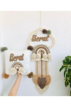 Tasarı Sanatı Bebek/çocuk Odası Özel Tasarım Yastık Kılıfı-kapı Süsü Hediyelik Takım