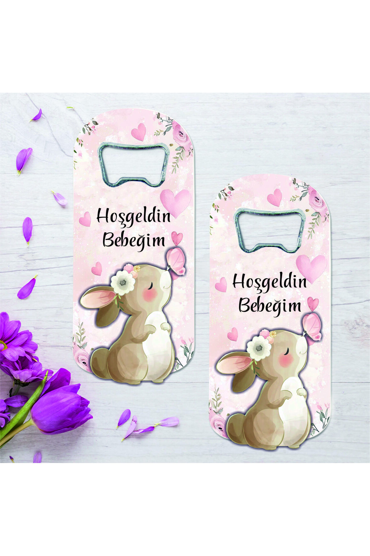 Ege ajans 10 adet ahşap kabartma figürlü bebek hediyelik açacak magnet