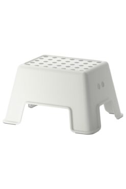 IKEA Bolmen Tabure - Çocuk Bebek Banyo Taburesi - Beyaz