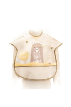 Sevi Bebe Büyük Cepli Eva Önlük Ayıcık