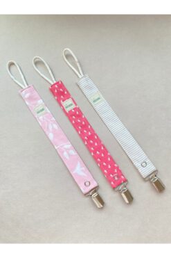 Le Petite Histoire Emzik Askısı - Emzik Zinciri %100 Pamuk - Yıkanabilir