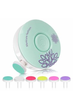 jojoturkiye Bebek Tırnak Törpüleyici Elektrikli Manikür Seti (6 BAŞLIKLI)