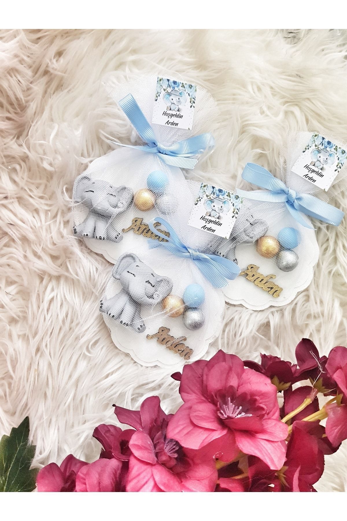 Kokulutaş Zeyno Hoşgeldin Bebek Magneti Fil