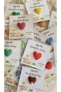 gizemli tohumlar Tohumlu Kart 50 Adet Doğum Günü ,baby Shower,hediyelik