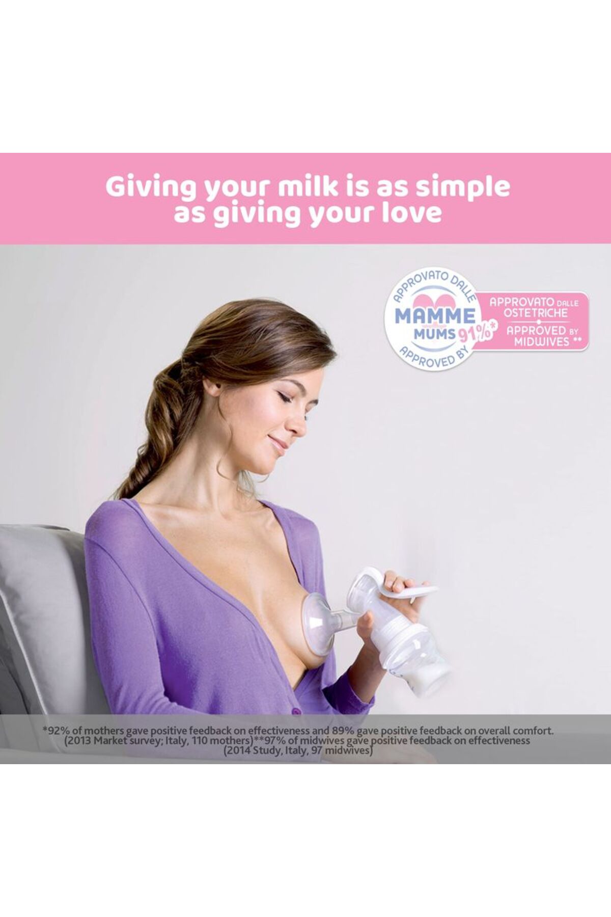 Chicco Natural Feeling Manuel Göğüs Pompası - Görsel 3