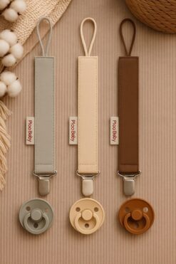 Pico Baby Emzik Askısı - Emzik Zinciri - Emzik Tutacağı 3'lü Set