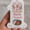 doğrukan 10 adet atlı karınca konsept 1 rakam açacak yenidoğan doğum günü mevlüt magnet hediyelik