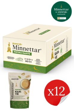 Şekeroğlu Minnettar Fıstıklı Kahve 12 X 165 gr ( 12 Paket )