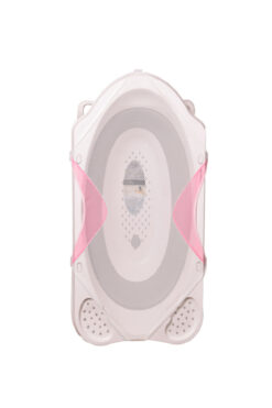 İNKOHA Tüm Küvetler İle Uyumlu Kaydırmaz Bebek Küvet Filesi Duş Banyo Filesi Katlanır Küvet Pembe