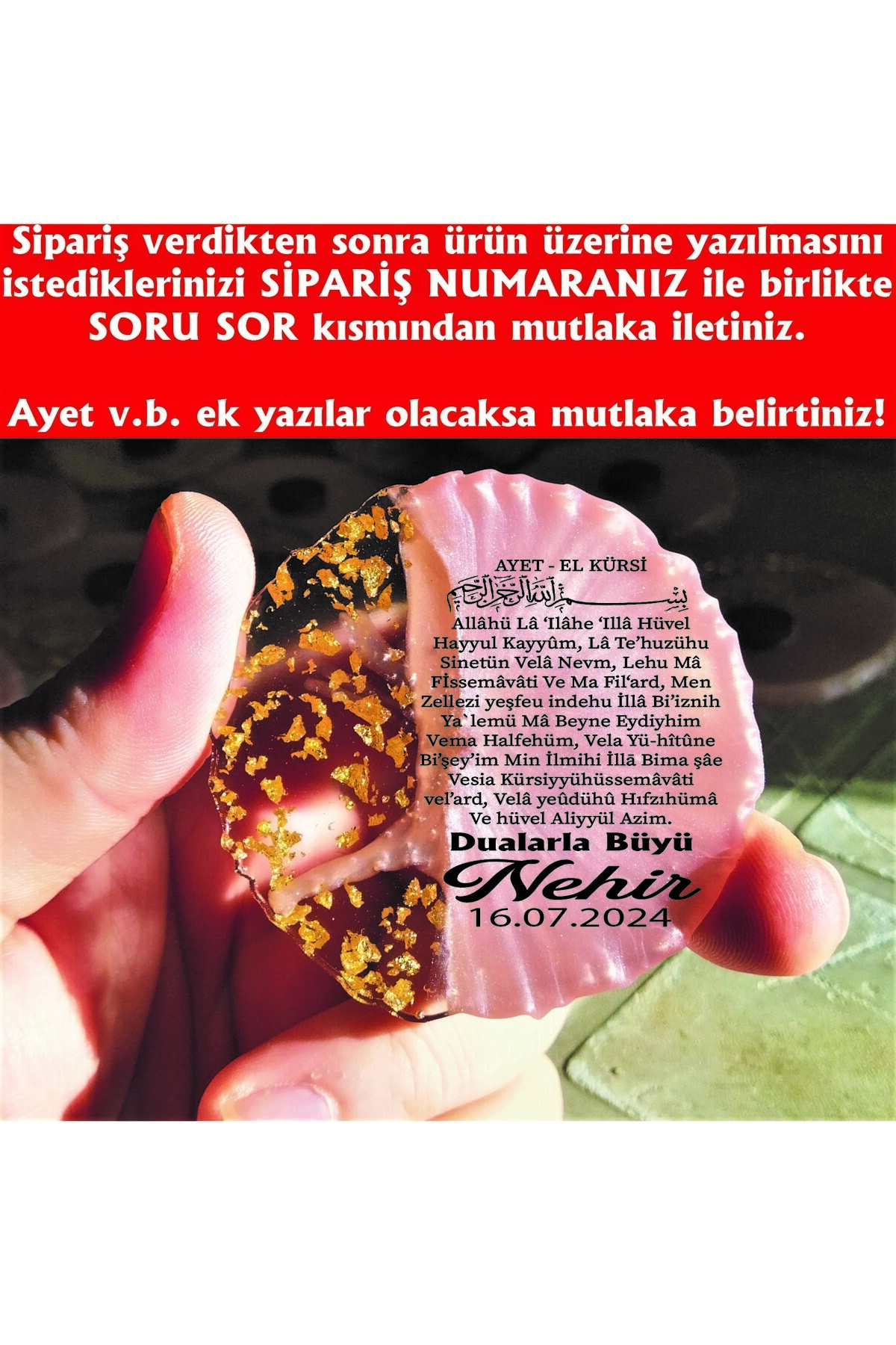 ErenAksesuar Pembe Epoksi Magnet 15 Adet Sünnet Doğum Günü Mevlüt Söz Nişan Nikah Kına Düğün Kuran Hediyelik