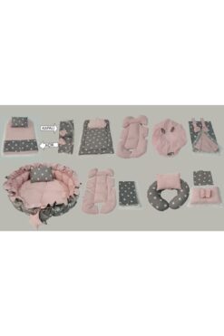 BAŞKAYA SHOPPİNG BABY NEST YUVARLAK 14 LÜ FUL SET